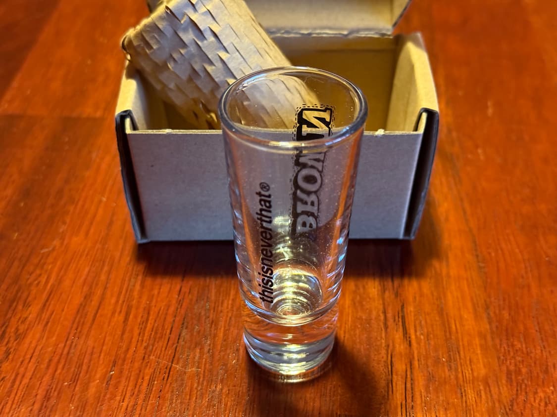 thisisneverthat TNT BROWN Shot Glass 상품이미지3