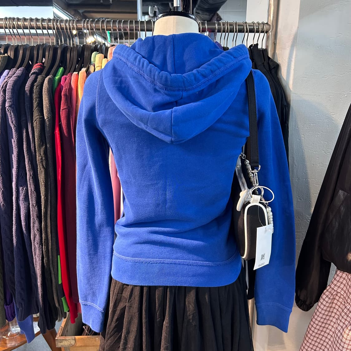 Abecrombie Blue Zip-Up Hoodie 상품이미지6