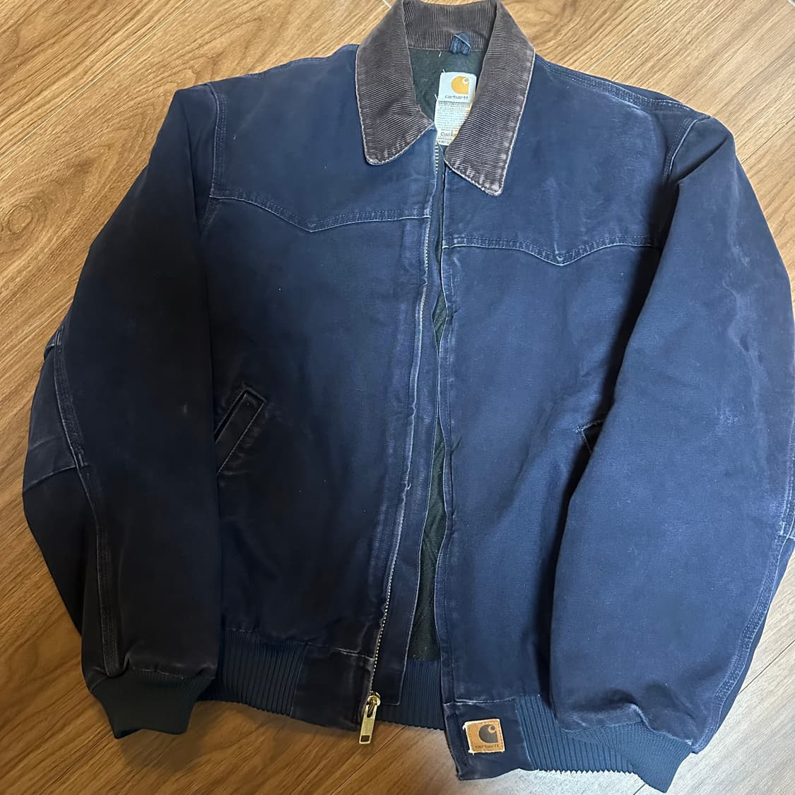 빈티지 칼하트 산타페 자켓 J14 MDT 네이비 상품이미지1