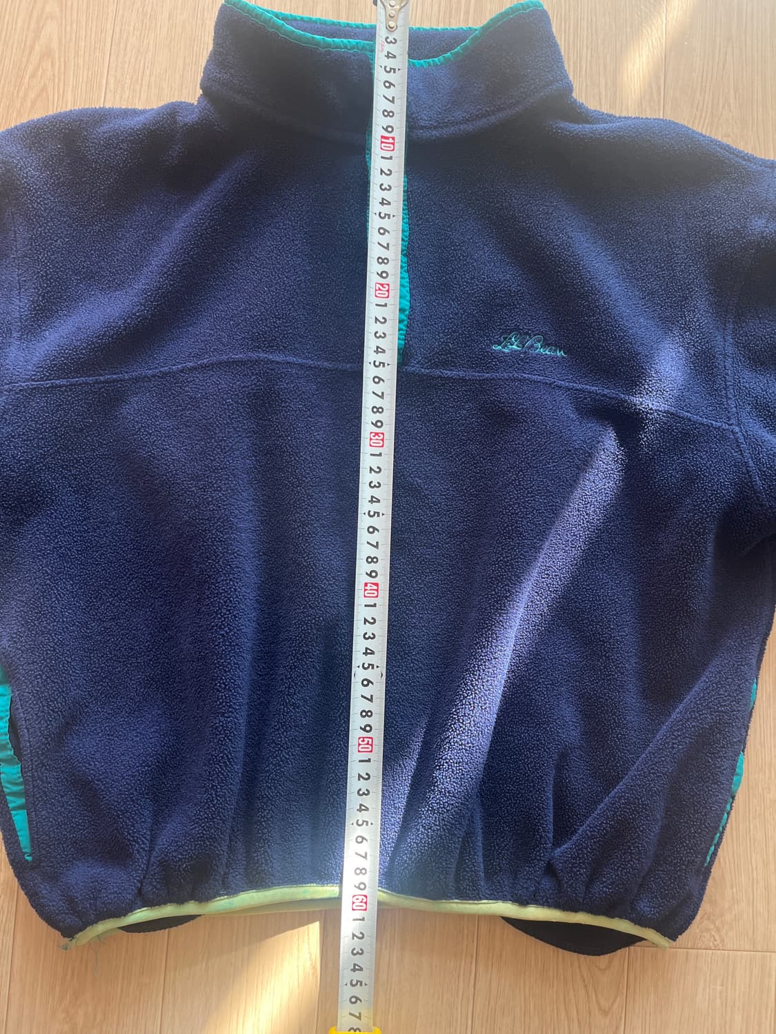 90년대 엘엘빈 풀오버 플리스 네이비 상품이미지4