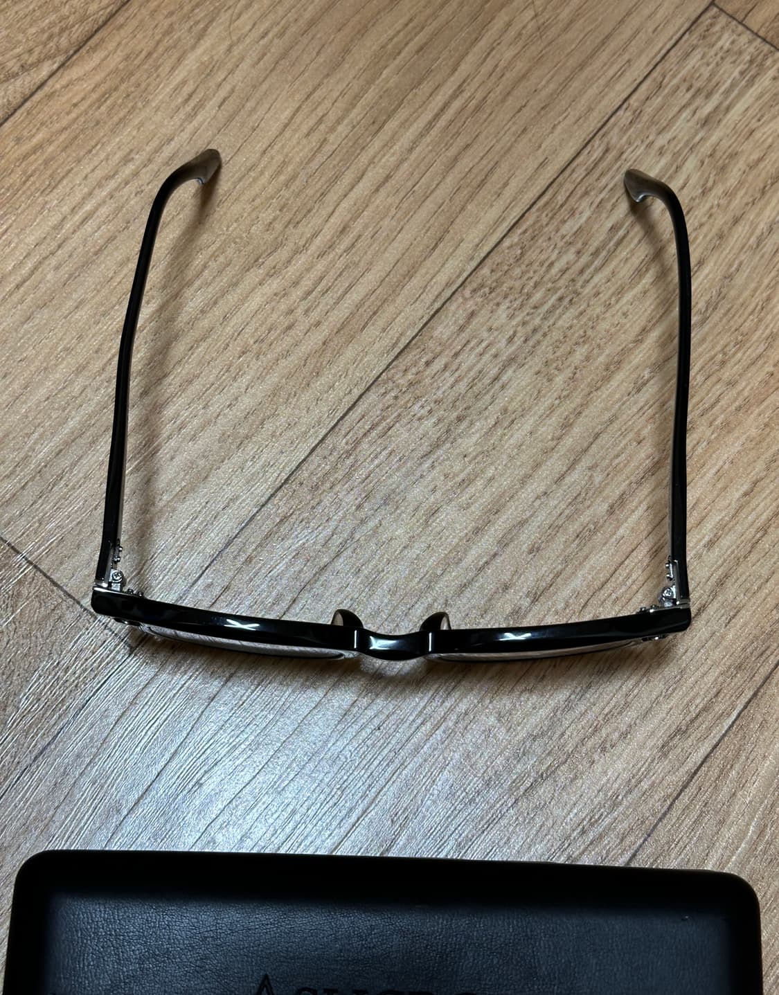 (새상품) 애쉬크로프트 긴즈버그 헤리티지 뿔테 안경 블랙 47사이즈 상품이미지6