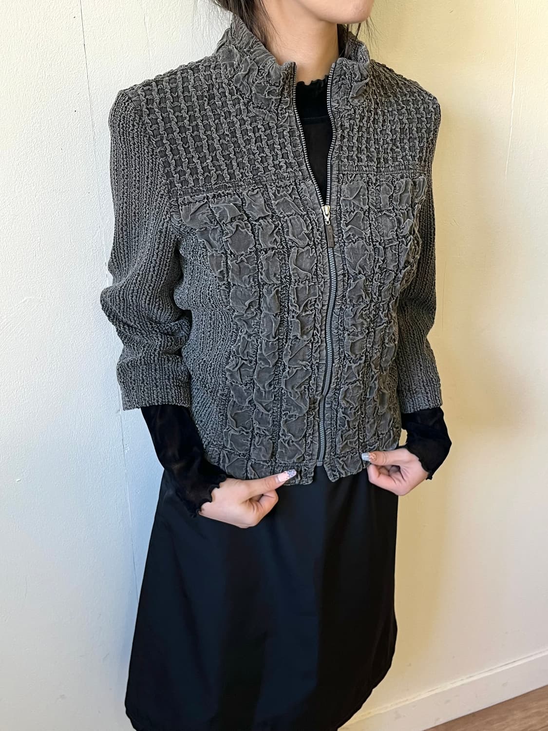 BRUNO PIRTTELLI 프릴 자켓 상품이미지4