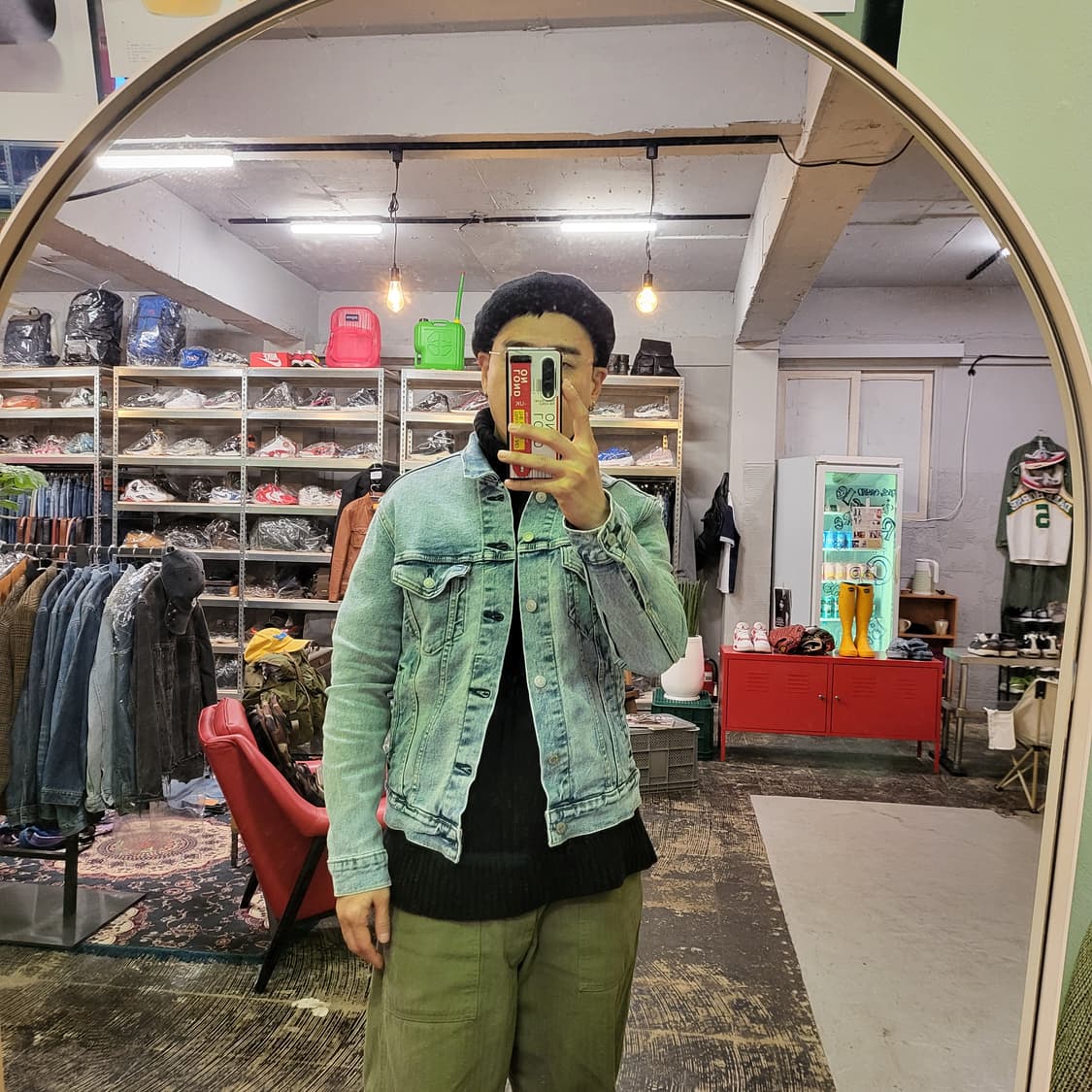 리바이스 데님 자켓 (S) 상품이미지2