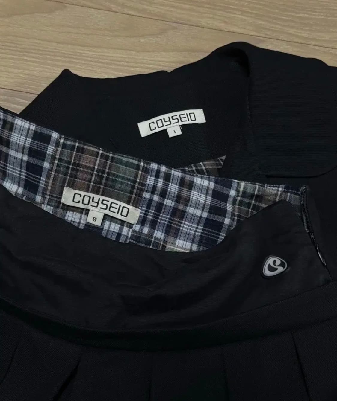 코이세이오 셋업 (자켓 1size, 치마 0size) 상품이미지2