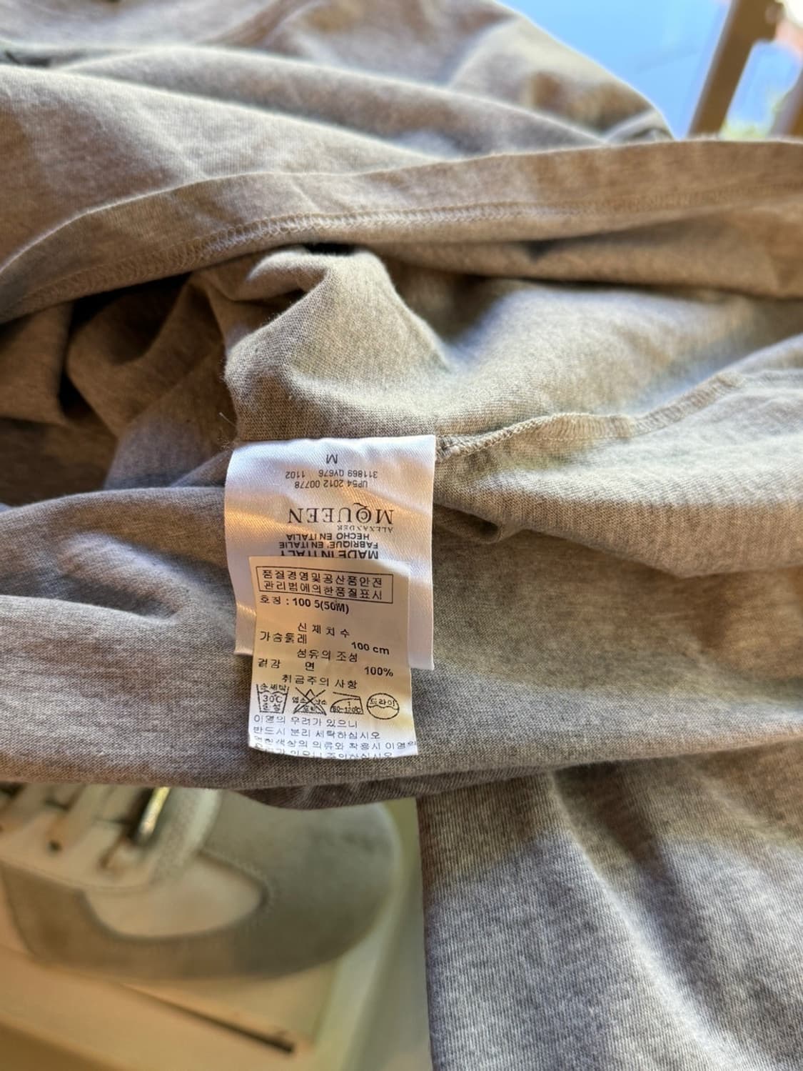 알렉산더 맥퀸 아카이브 롱슬리브 티셔츠 100 상품이미지9