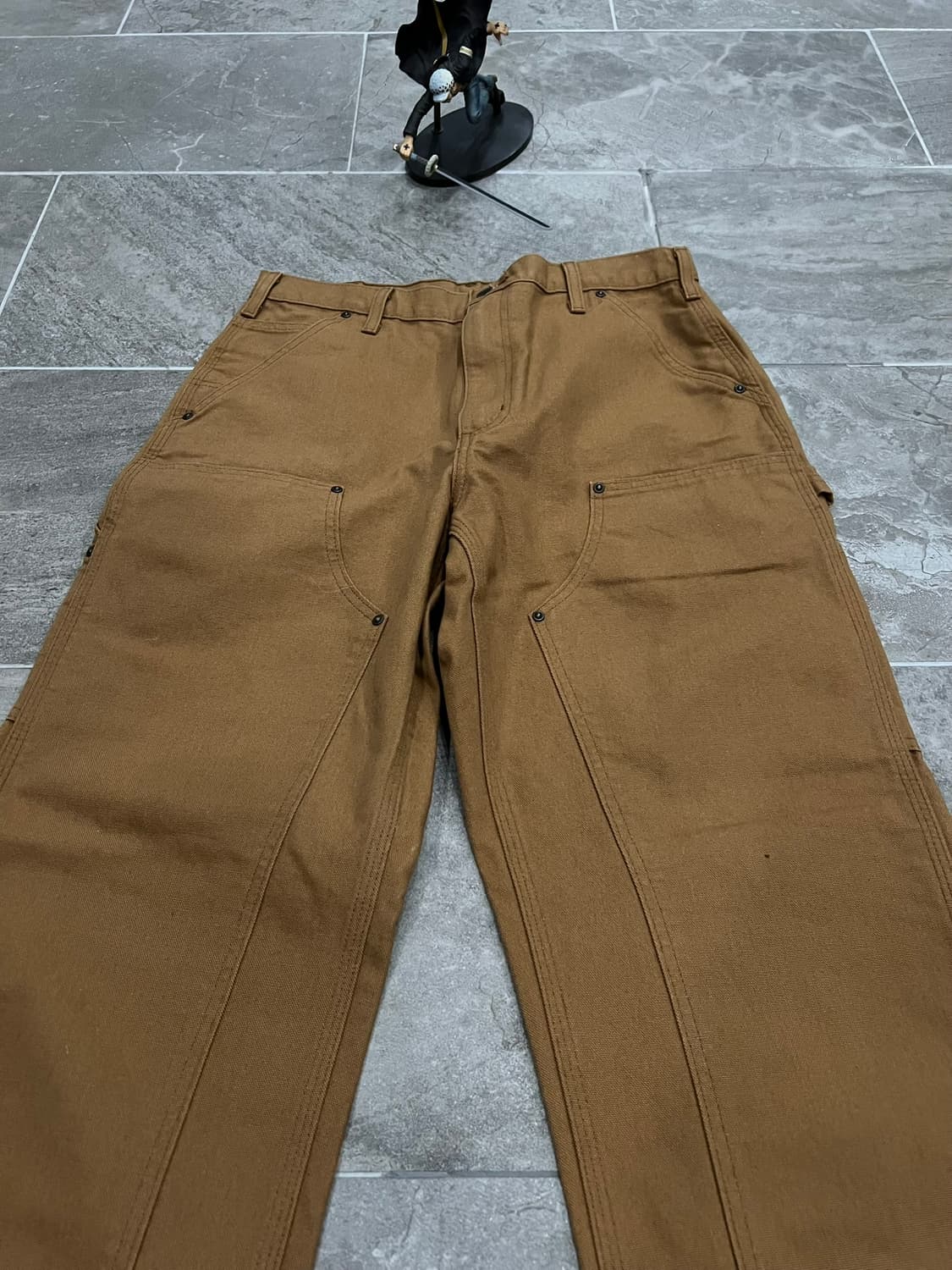 (32X32)칼하트 더블니 워크팬츠 B136 BRN 칼하트브라운 상품이미지6