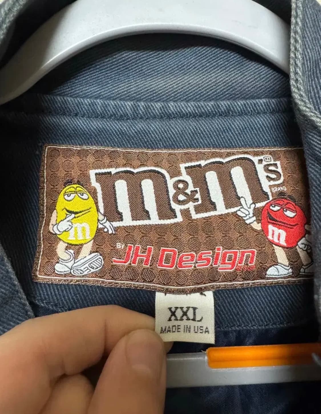 유일매물) XXL m&ms 레이싱자켓 USA 상품이미지3