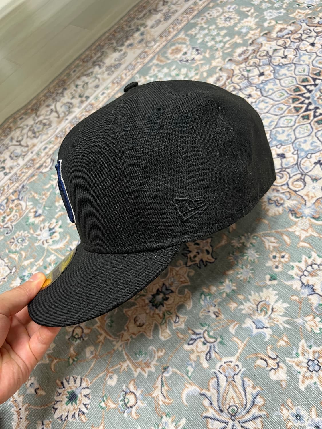 스투시 X 뉴에라 59fifty 블랙 7 1/4 상품이미지2
