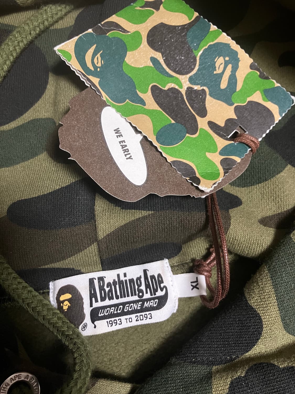 베이프 카모 후드  상품이미지2