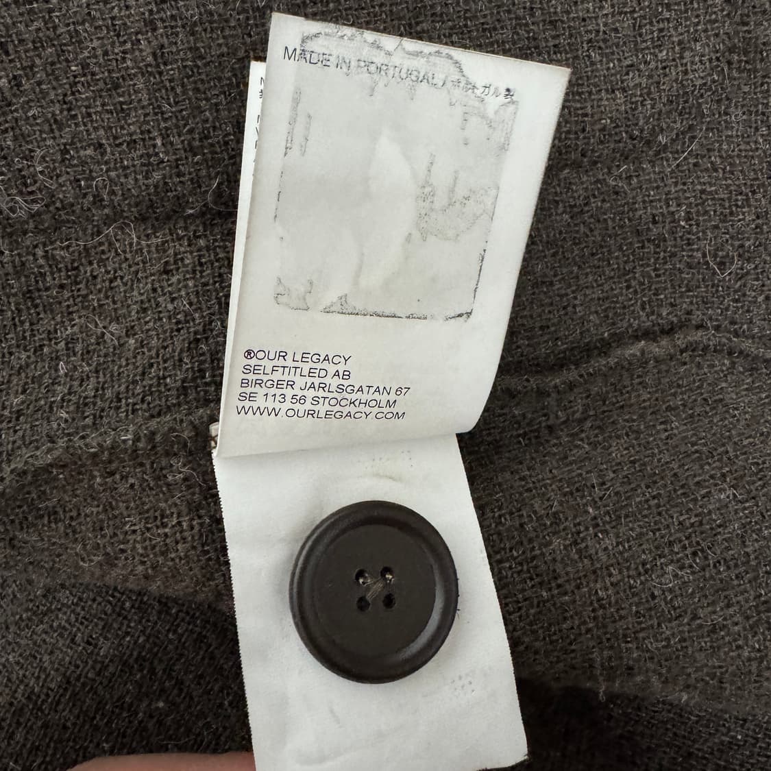 아워레가시 몰 그레이 모헤어 가디건 50 사이즈 상품이미지5