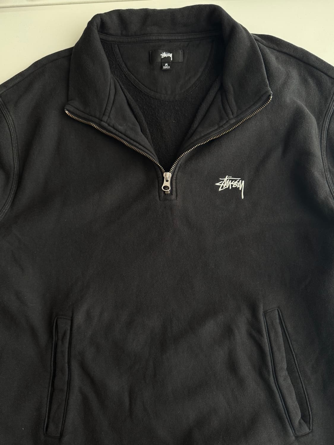 스투시 반집업 맨투맨 상품이미지3