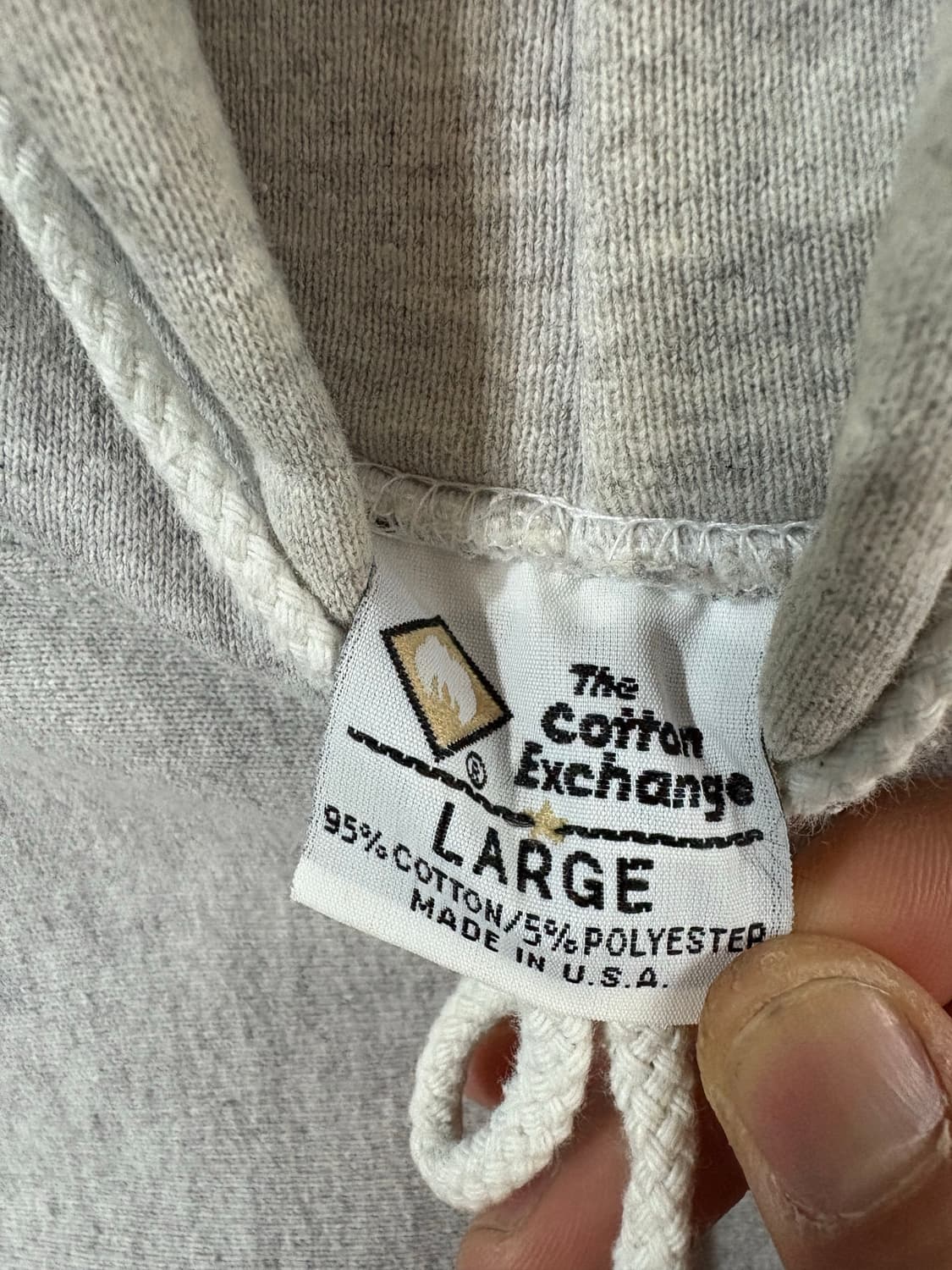 80-90's cotton exchange weave Sweat Hood 상품이미지6