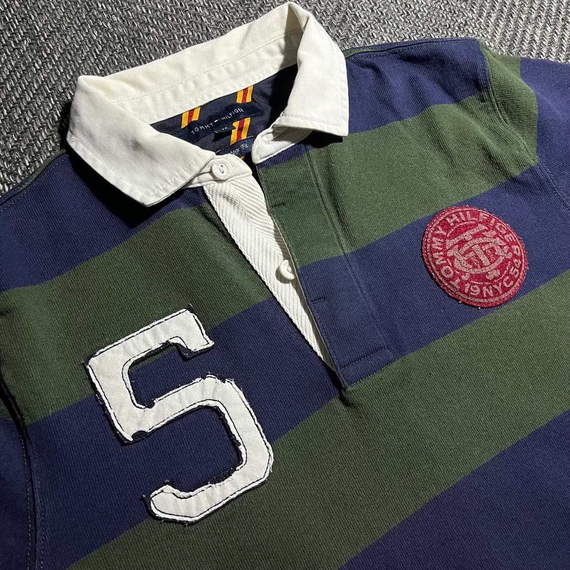 [95-100] TOMMYHILFIGER 타미힐피거 럭비티 상품이미지3