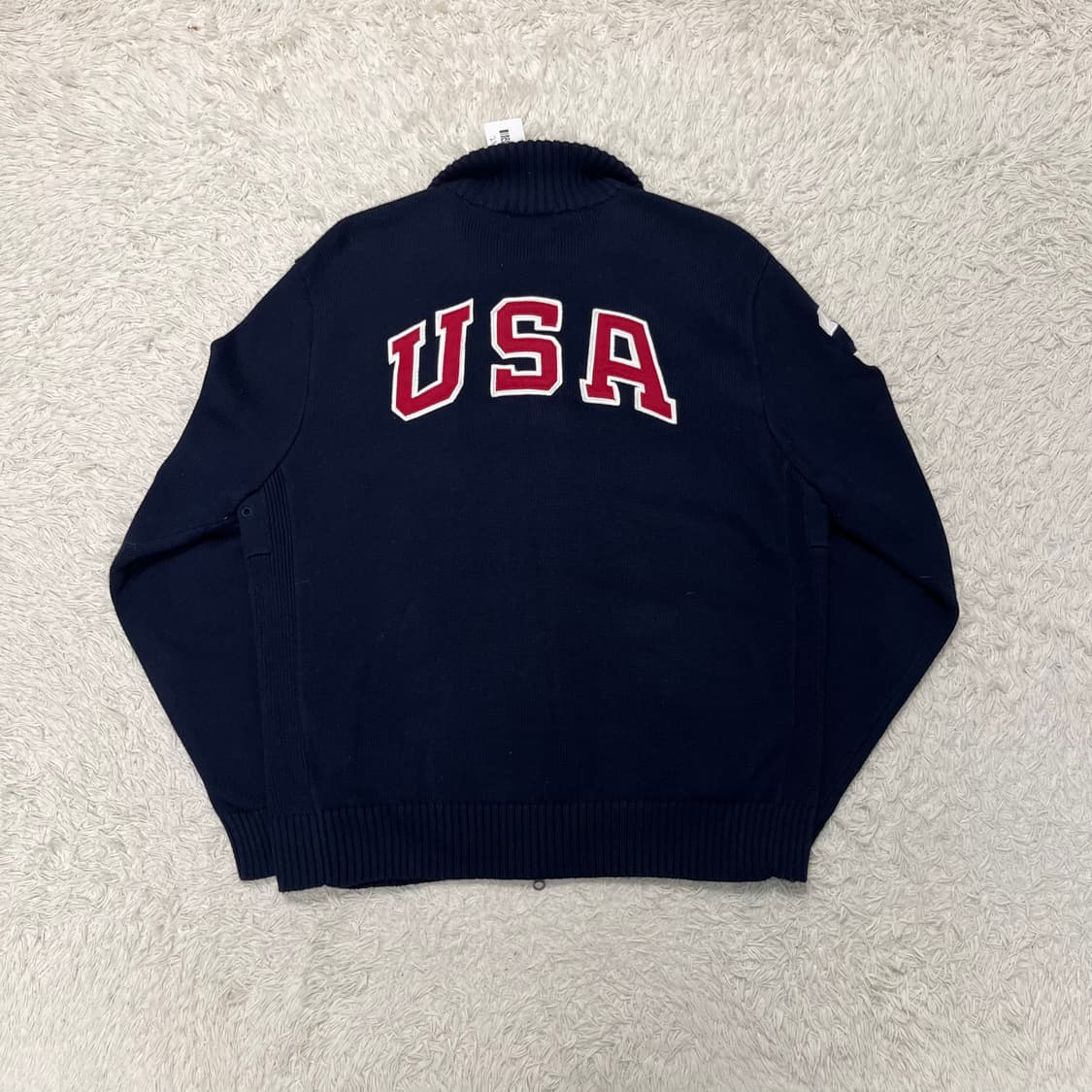 폴로 usa 빅포니 투웨이 니트집업 상품이미지2