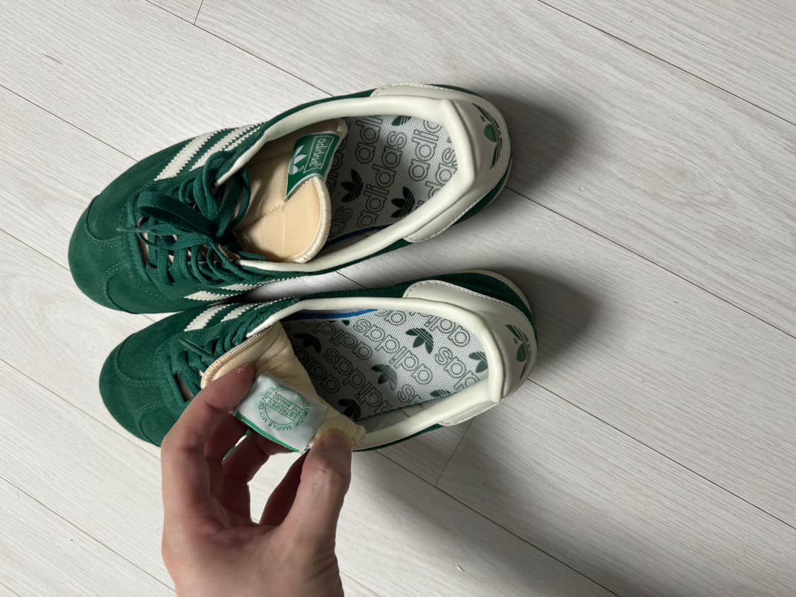 아디다스 가젤 다크 그린 크림화이트 270 상품이미지2