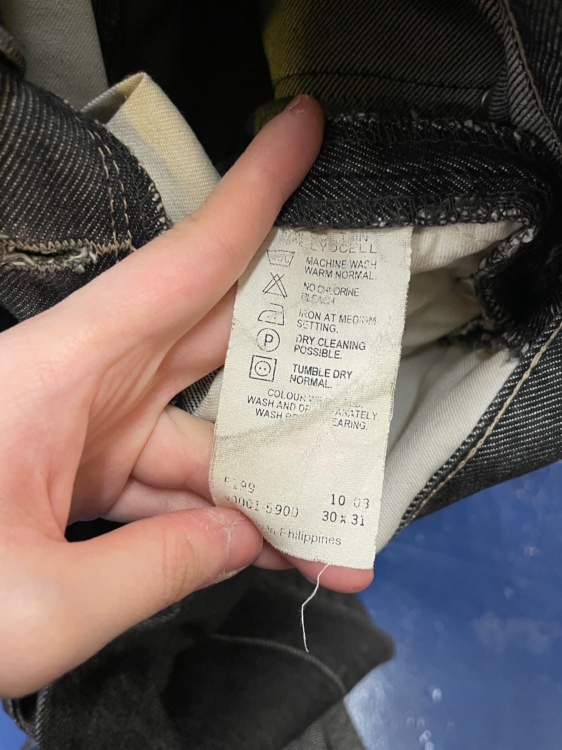 Levis 리바이스 흑청 엔지니어드 리오셀 팬츠 상품이미지9