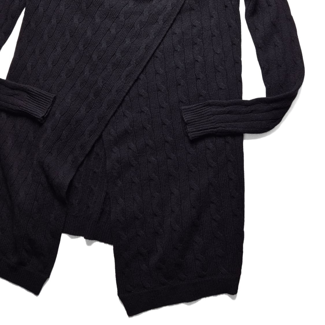 [XS] 폴로 랄프로렌 울 캐시미어 숄케이프 랩니트 상품이미지4