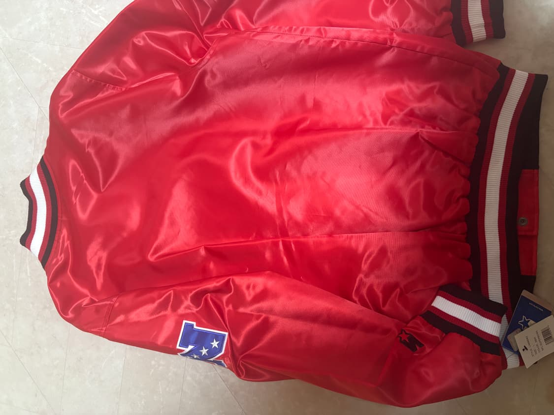 스타터 슈퍼볼 자켓 레드 새제품 상품이미지2