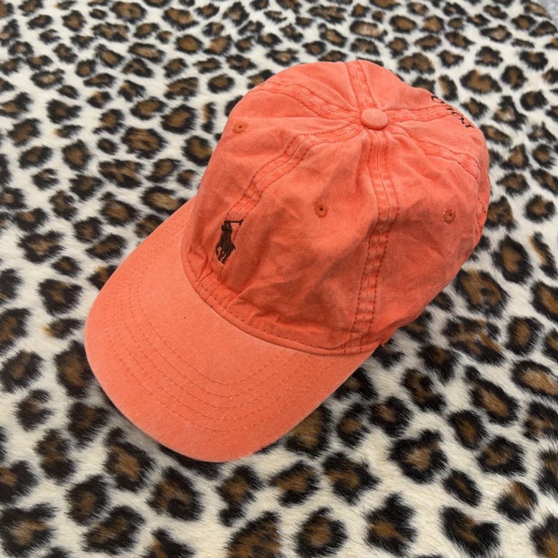 폴로 랄프로렌 레트로 Y2K 빈티지 오렌지 볼캡 C09728 상품이미지3