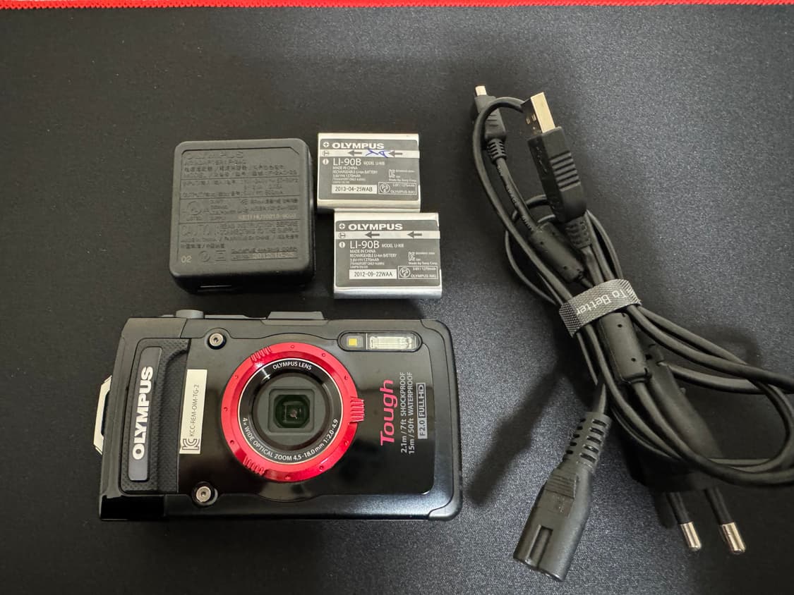 올림푸스 tough tg-2 디카 + tough pt-053 방수하우징 상품이미지2