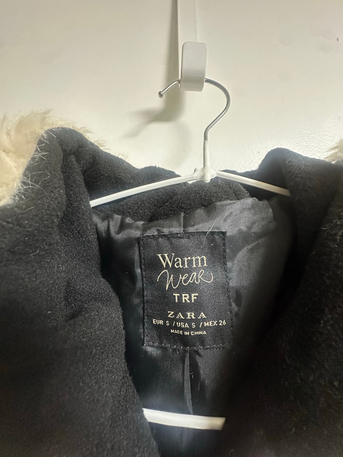 자라 빈티지 퍼자켓 크롭리폼 상품이미지3