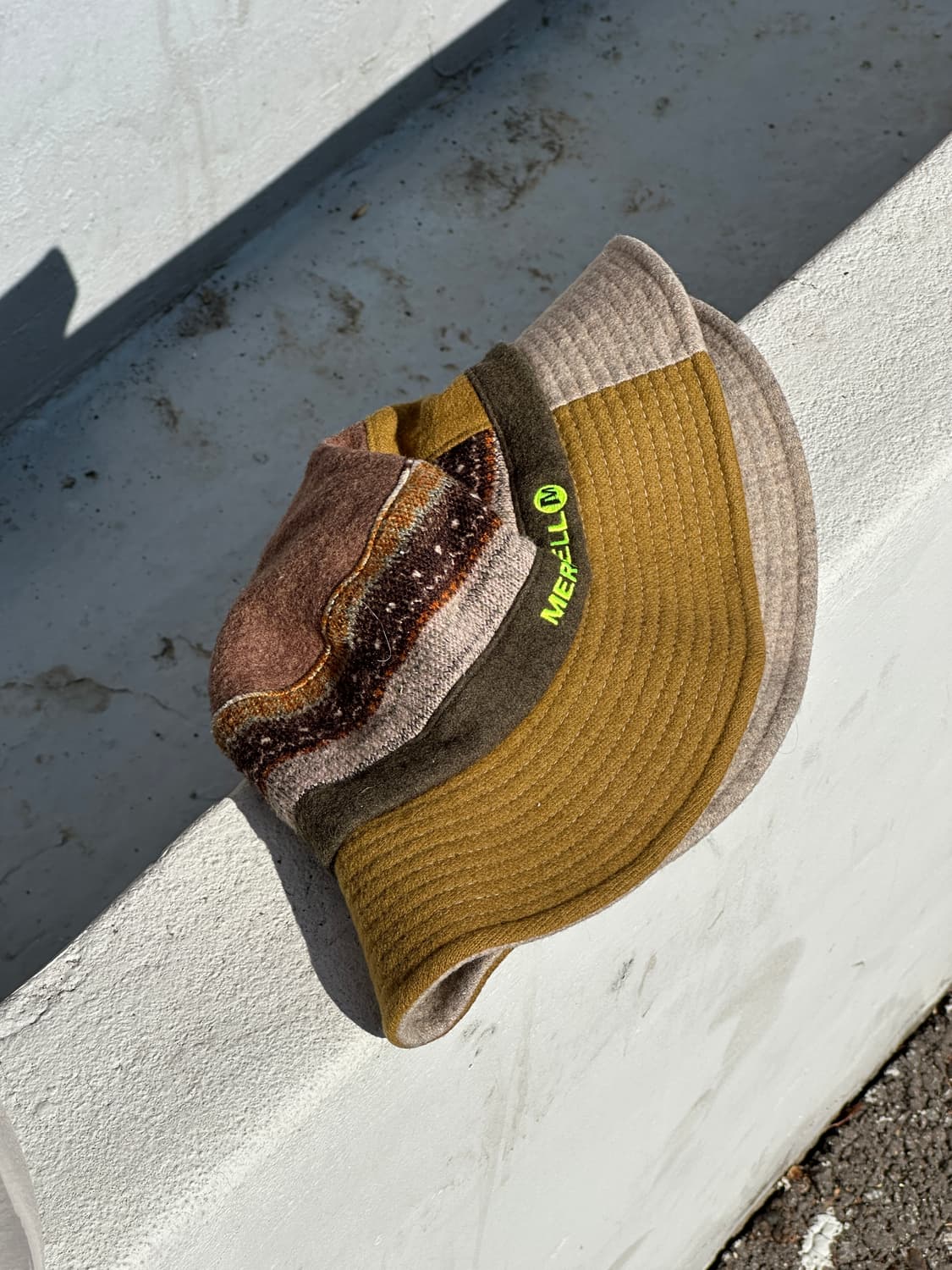 [M] 머렐 패치워크 버킷햇 모자 상품이미지6