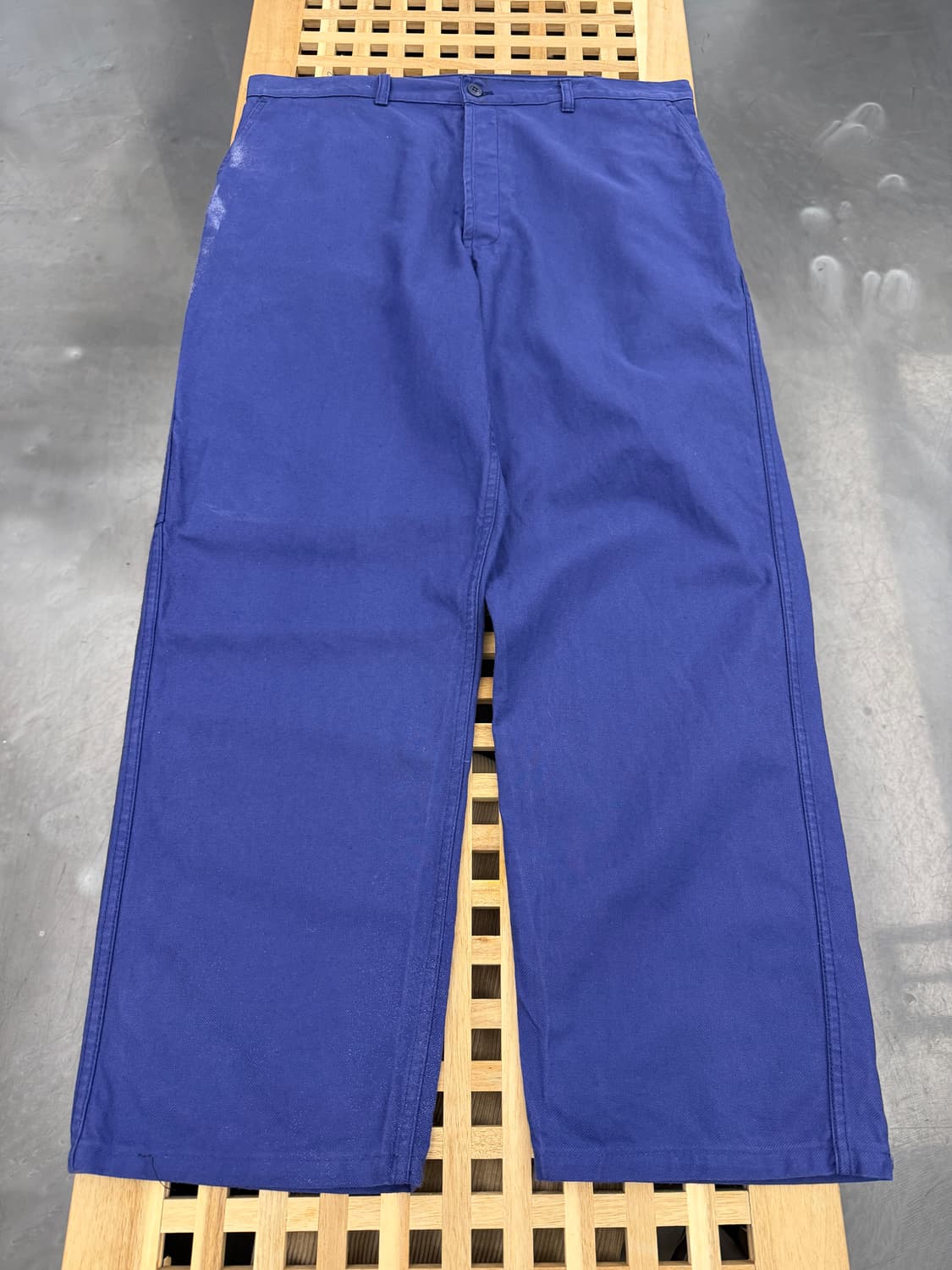 OLD VINTAGE WASHED NAVY FRENCH 프렌치워크팬츠 상품이미지1