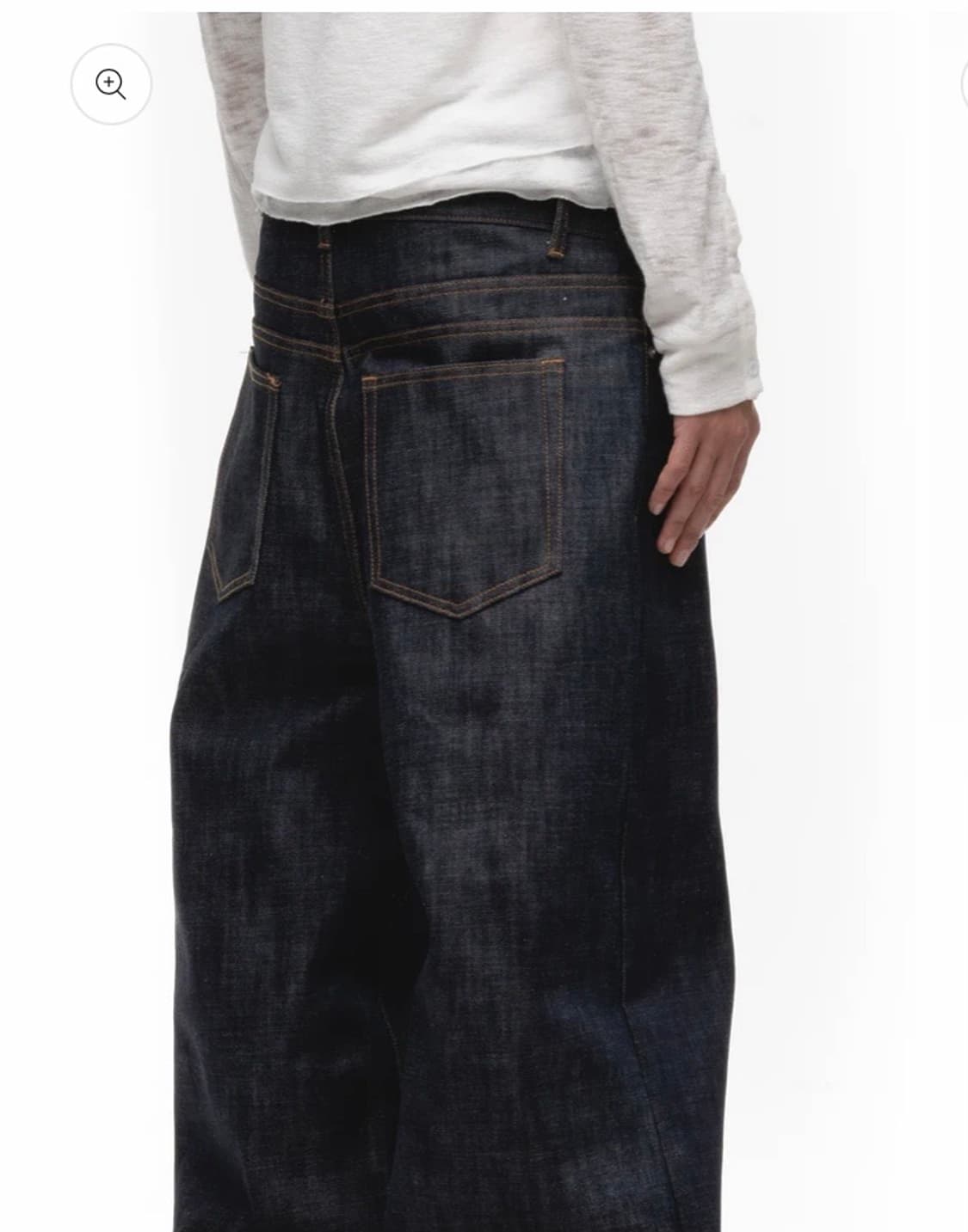 Nofaith studios raw denim loose fit [m] 상품이미지5