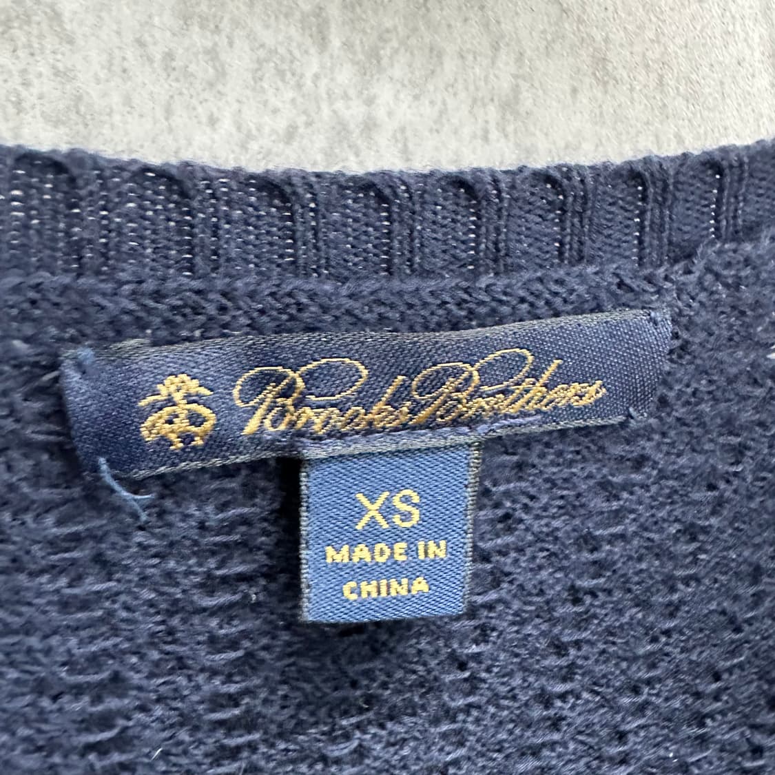 85 브룩스브라더스 여자 금장 니트 가디건 상품이미지3