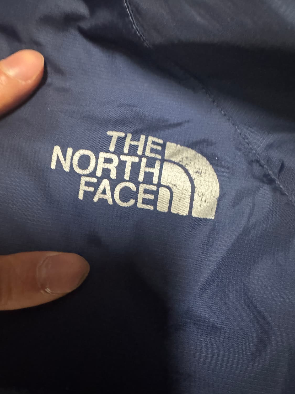 노스페이스 가벼운 나일론 바람막이 M ~ L 네이비 상품이미지3