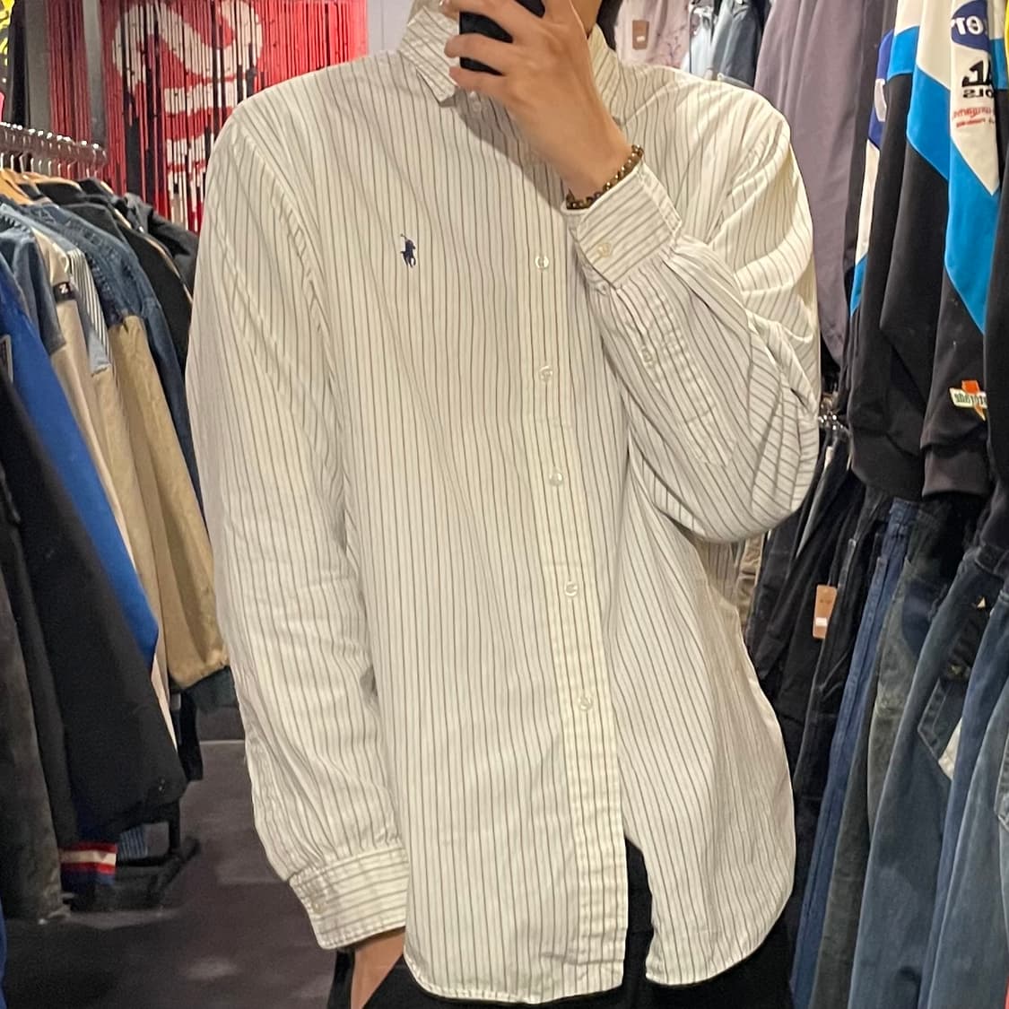 [IM] polo 폴로랄프로렌 스트라이프 긴팔셔츠 상품이미지4