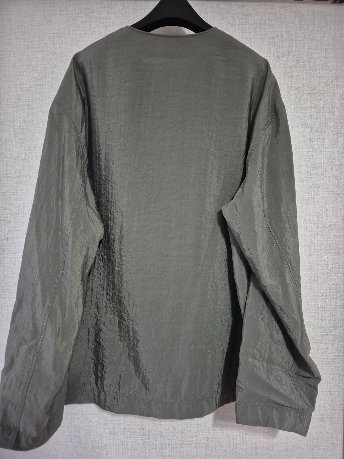 르메르 카라리스 드라이실크 셔츠 에쉬 그레이 46 상품이미지3