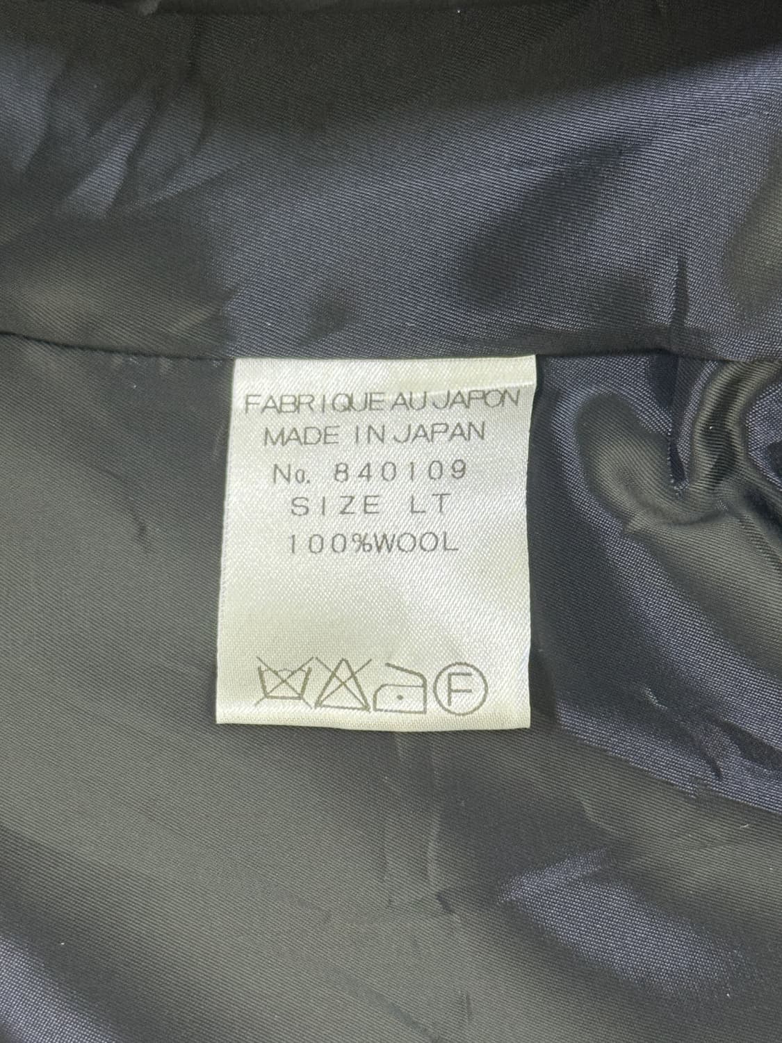 Takezo toyoguchi 수축 가공 울 롱 코트 요지야마모토  상품이미지9