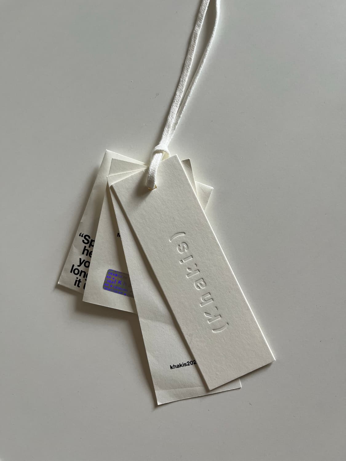 카키스 크루맨 팬츠 faded navy 상품이미지4