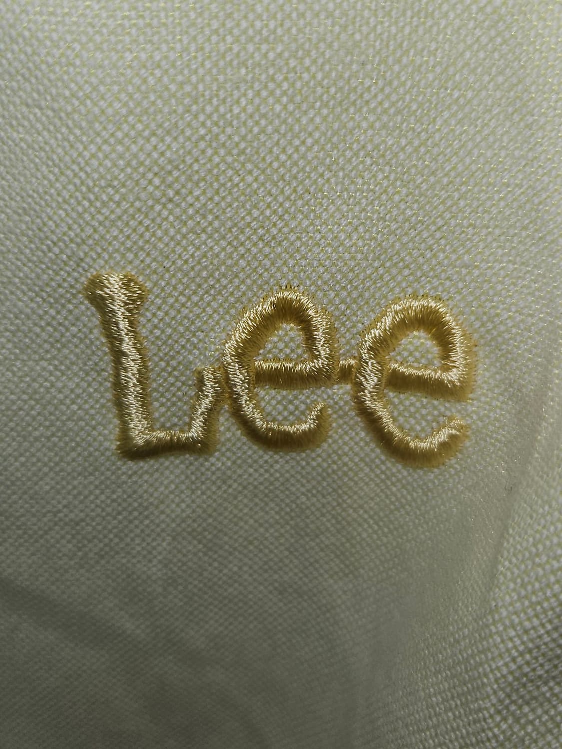 리 LEE 옥스포드 반팔셔츠 오버핏 레몬 M (거의 새상품) 상품이미지3