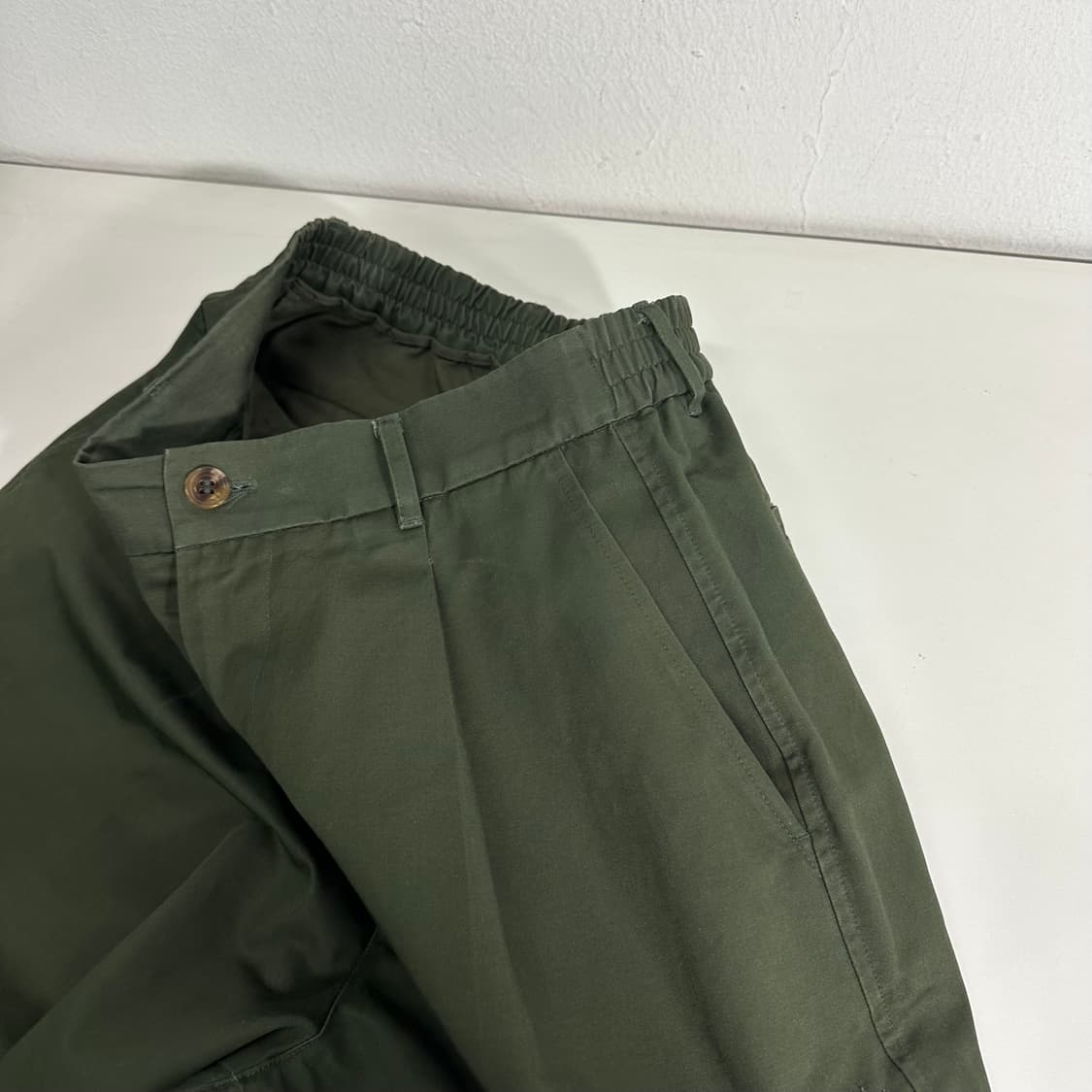 S MERGO 메르고 레귤러핏 원턱 치노팬츠 상품이미지5