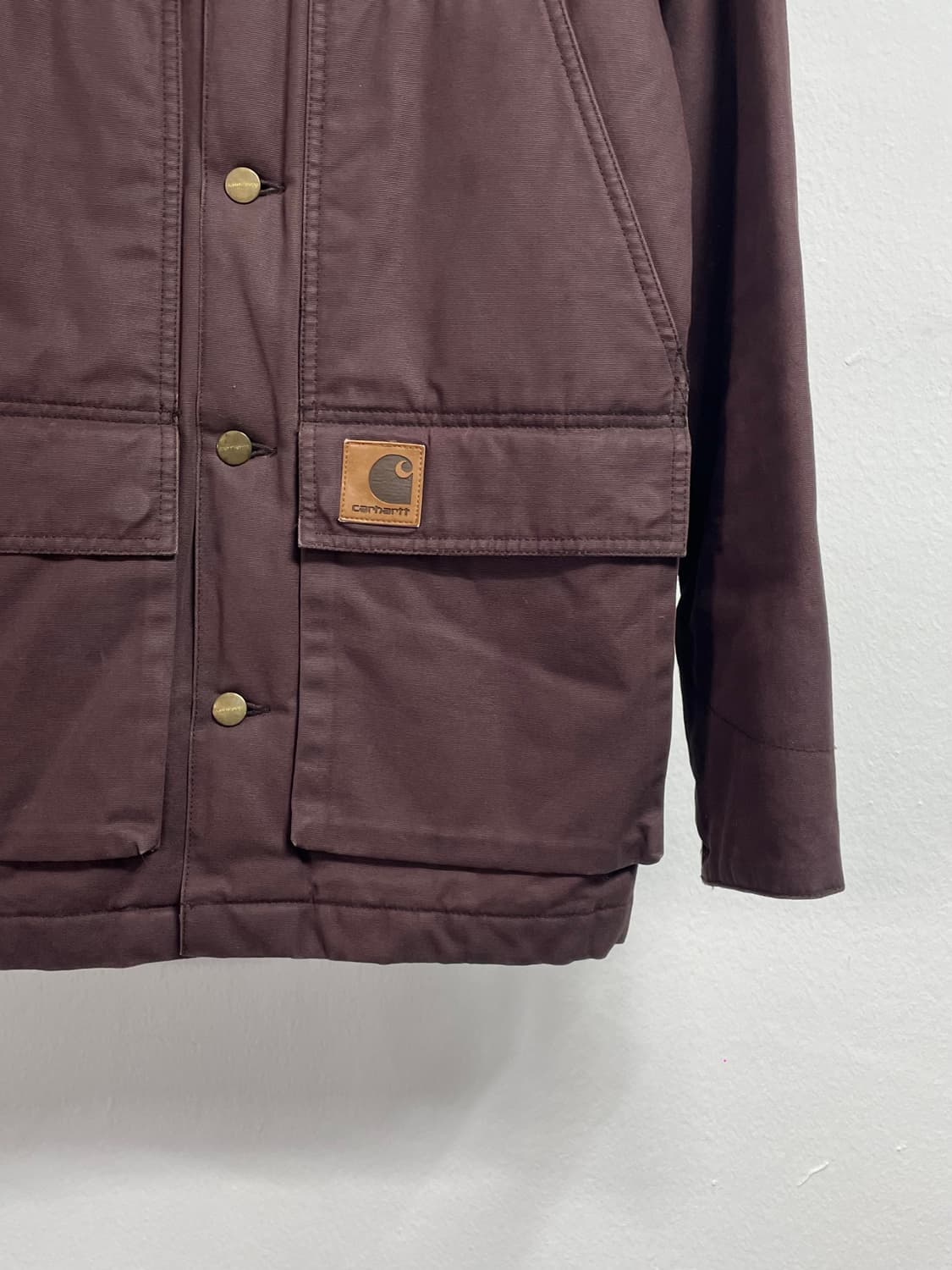 칼하트 WIP 브라운 쉘터 코트 자켓 (on.350) 상품이미지4