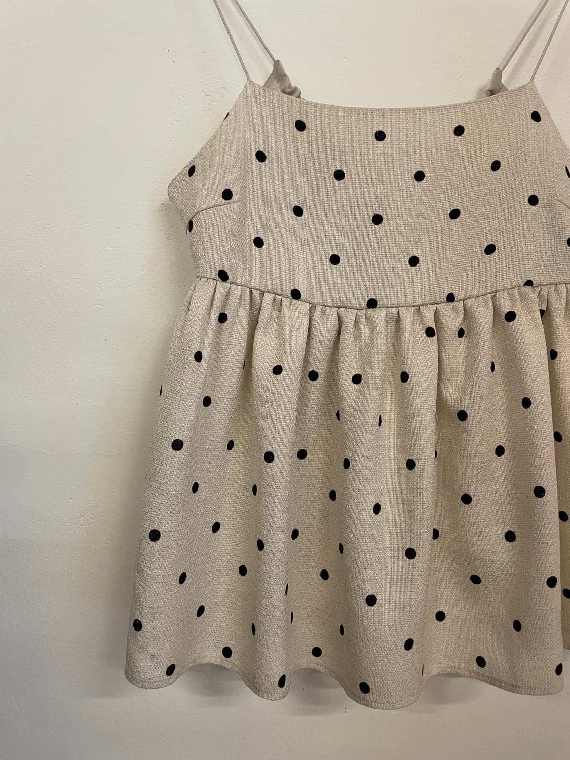 Dot print sleeveless top 상품이미지4