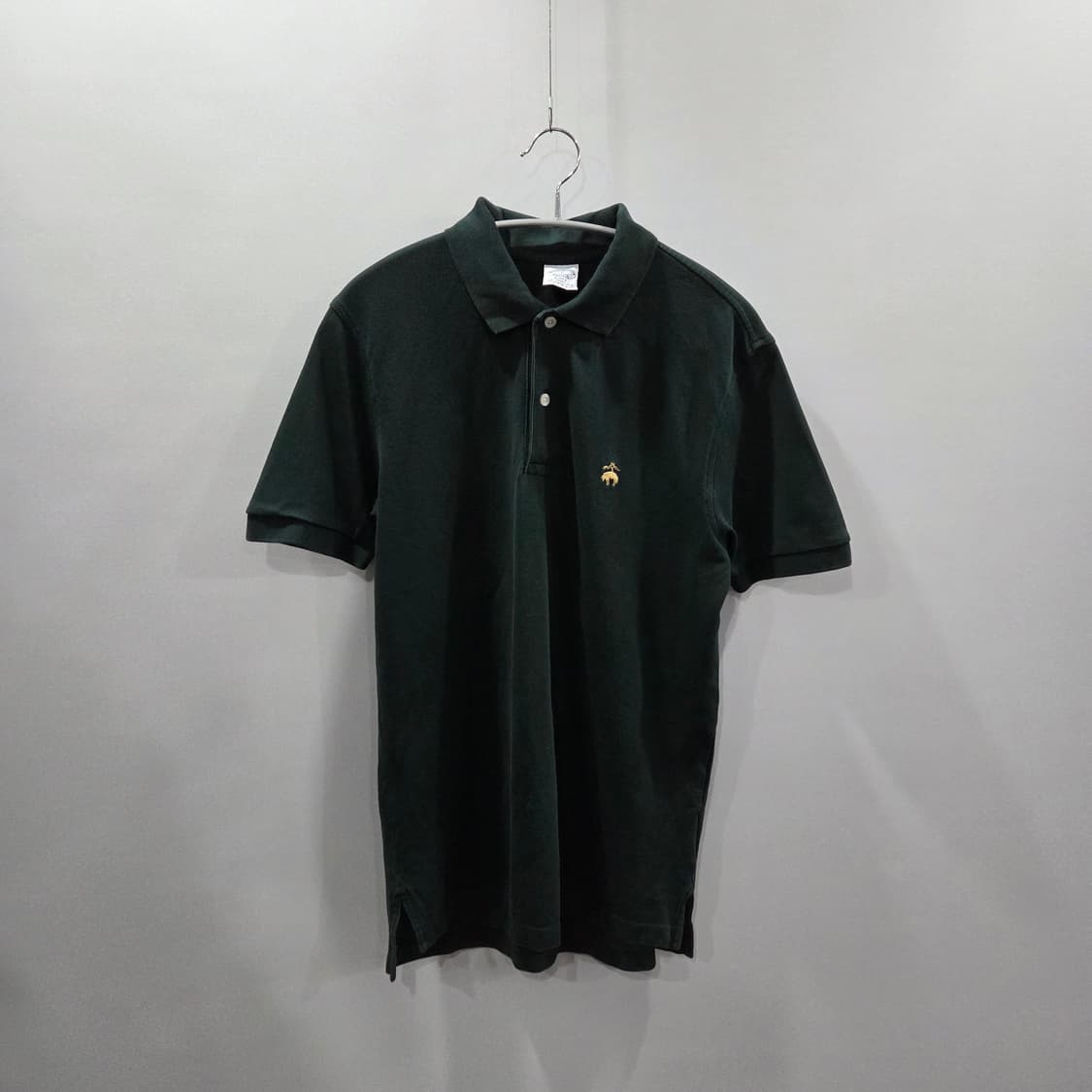 브룩스브라더스 피케 카라 반팔티 딥그린 S 상품이미지1