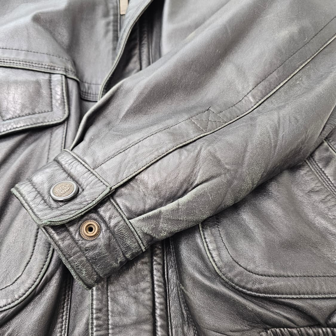[95] custom leather jacket 커스텀 양가죽 자켓 상품이미지6