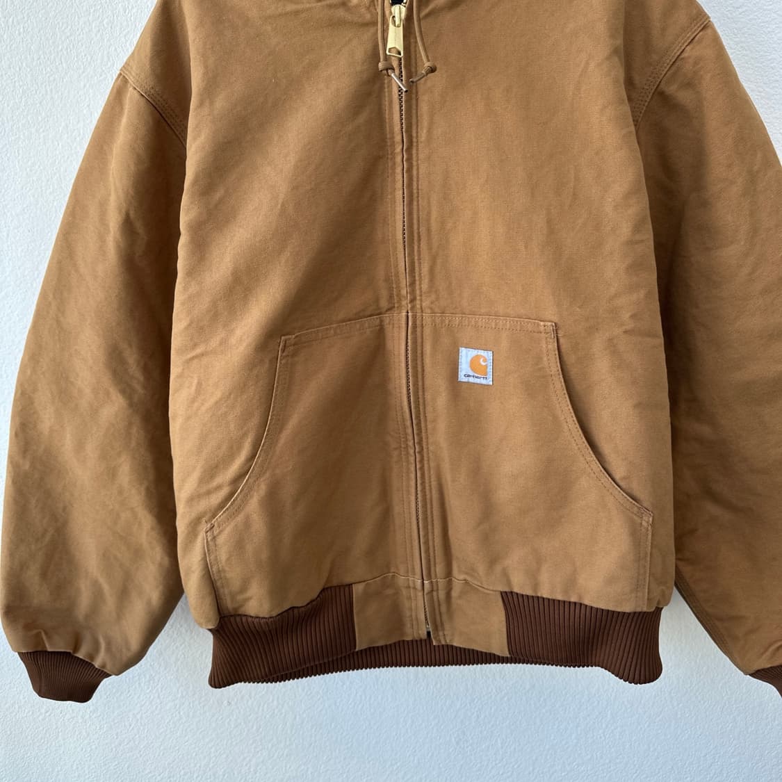 [L] 칼하트 J140 브라운 자켓 상품이미지2