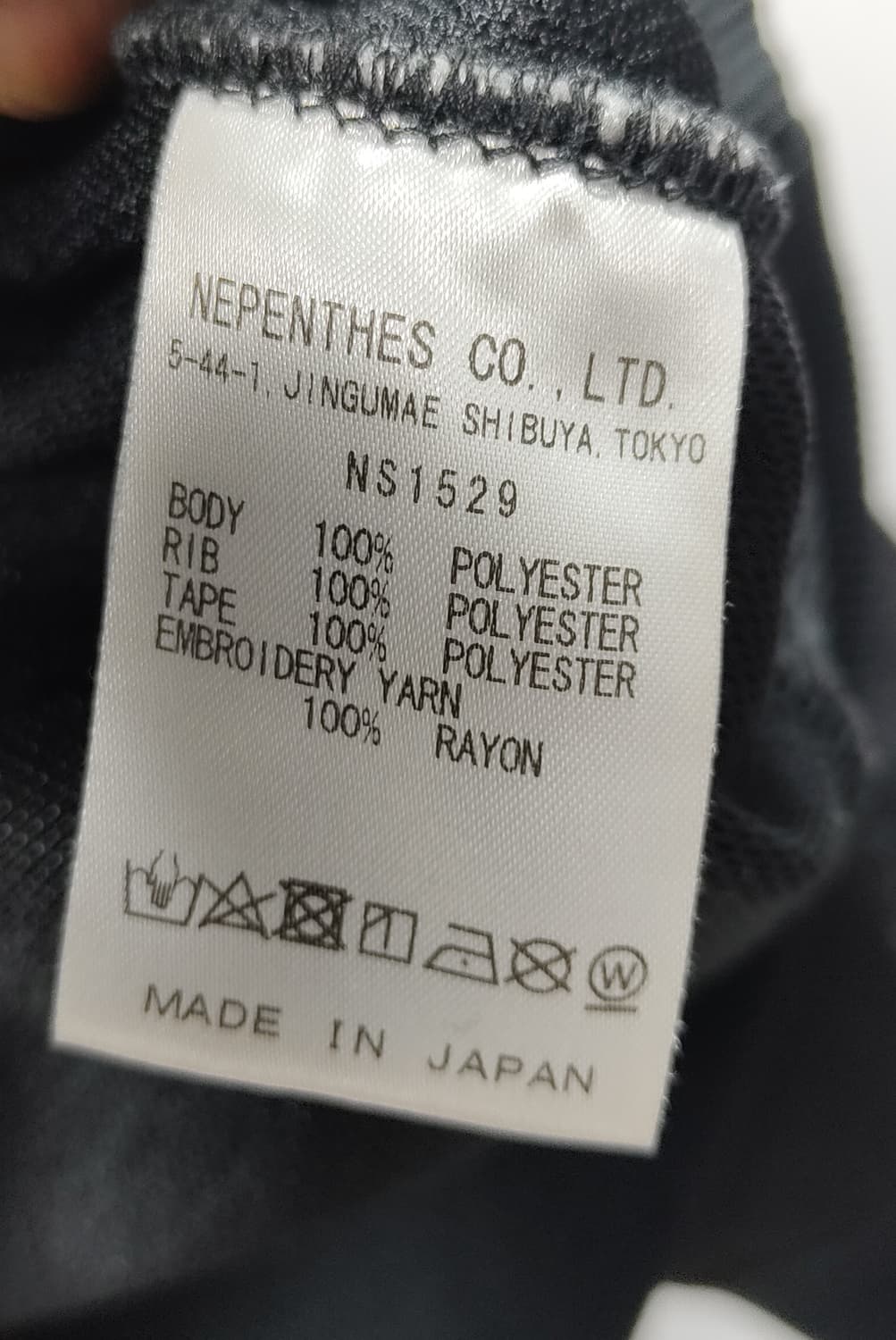 니들스 트랙자켓 블랙/블랙(펄) m 상품이미지5