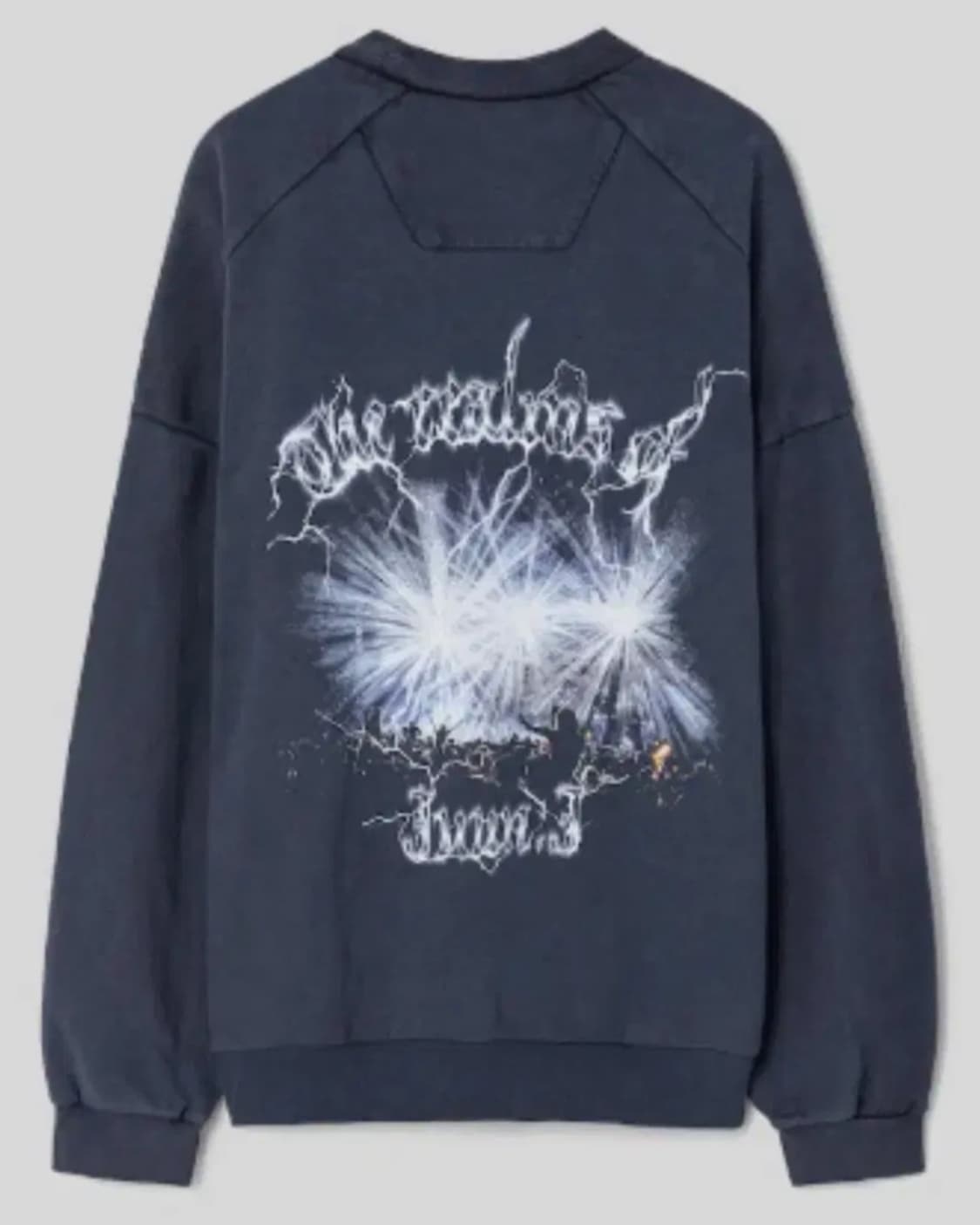 준지 / 24fw 가먼트 다잉 네이비 맨투맨 / s(105) 상품이미지9