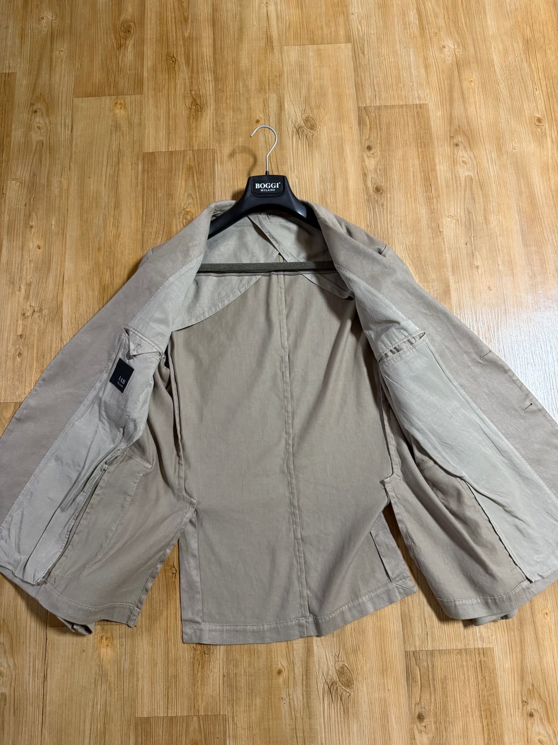 빨질레리 사파리 재킷 54 110사이즈 버튼홀 스티치 상품이미지2