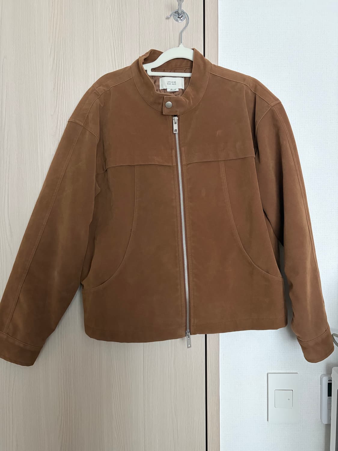 라퍼지스토어 스웨이드 브라운 자켓 상품이미지2