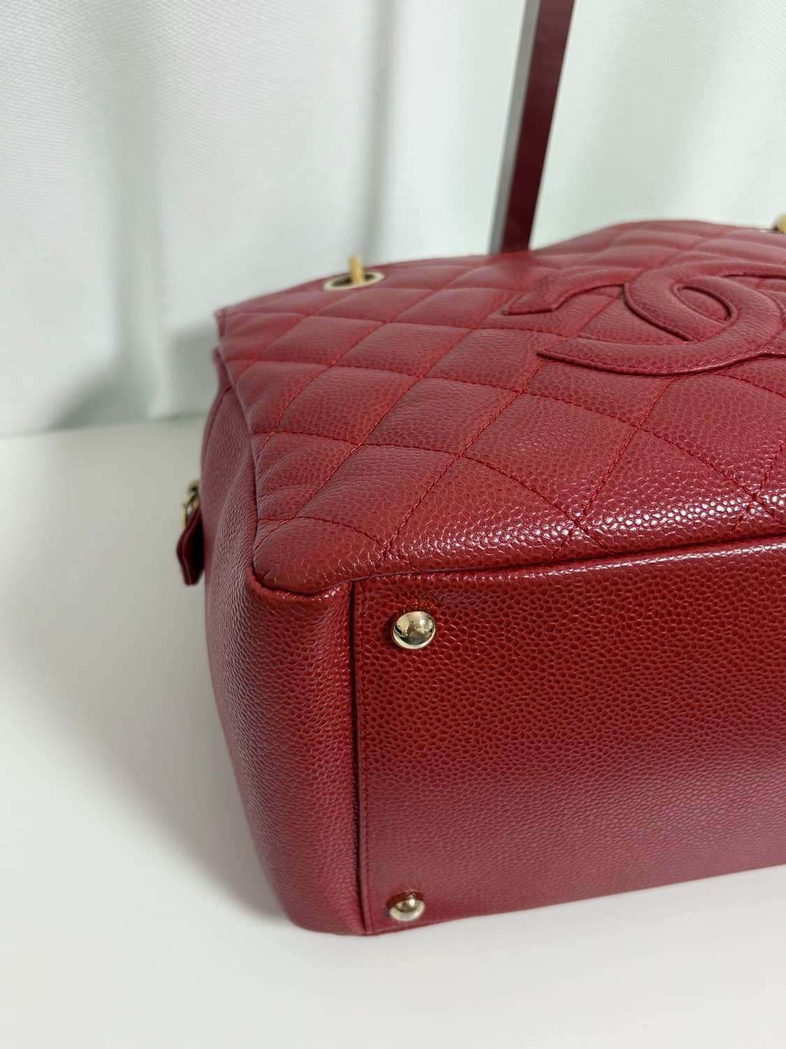 샤넬 정방백 레드 상품이미지3