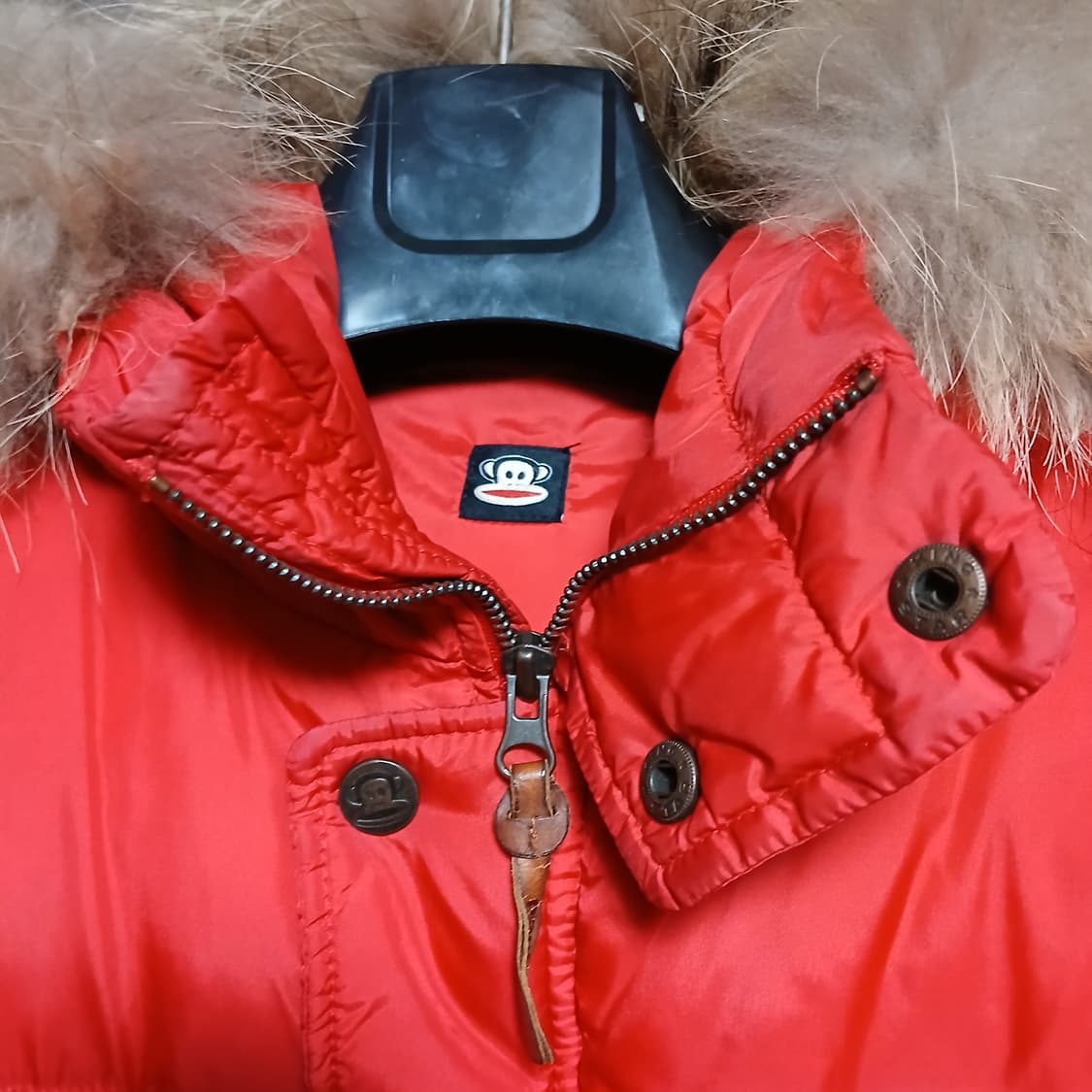 y2k 폴프랭크 원숭이 오리털 패딩 다운 자켓 겨울 상품이미지4