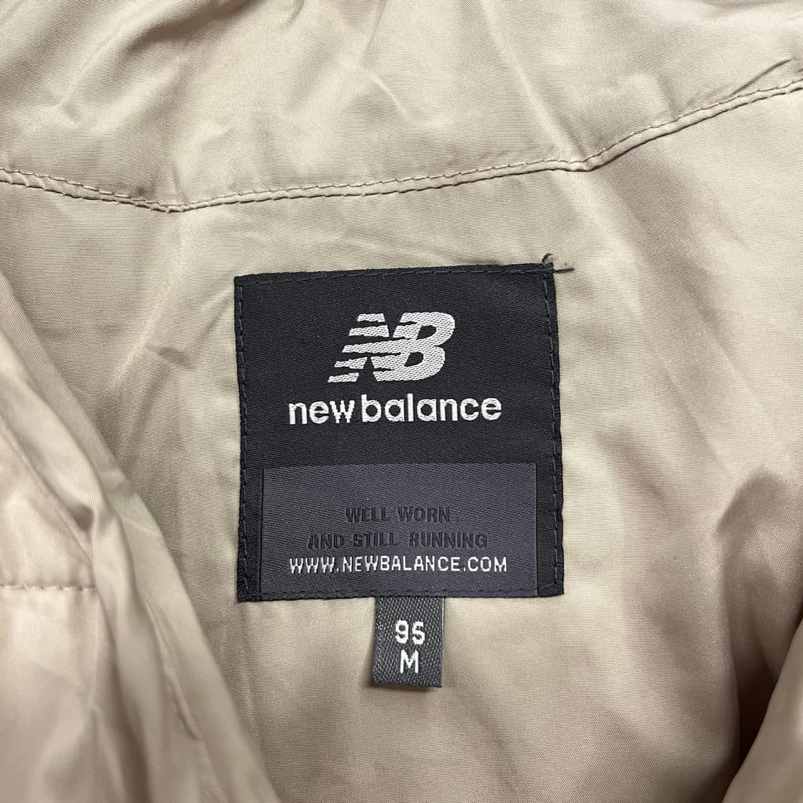 [정품/95,m] 뉴발란스 퀼팅 패딩 자켓 b10 상품이미지6