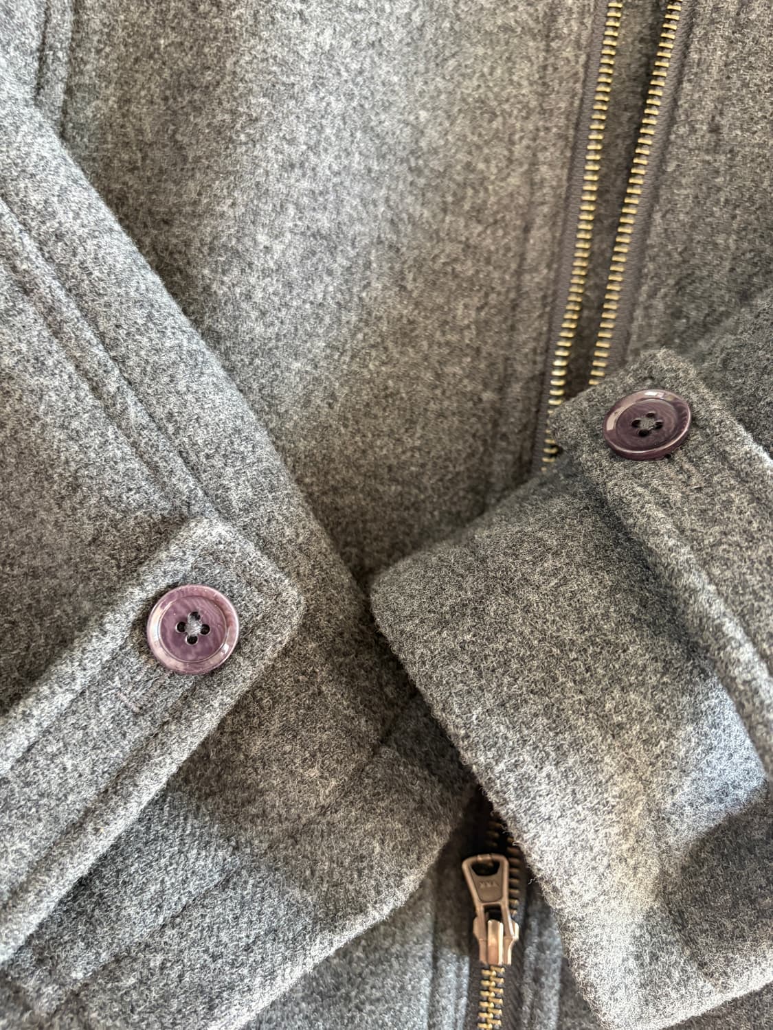 인사일런스 소프트 울 블루종 M 상품이미지6