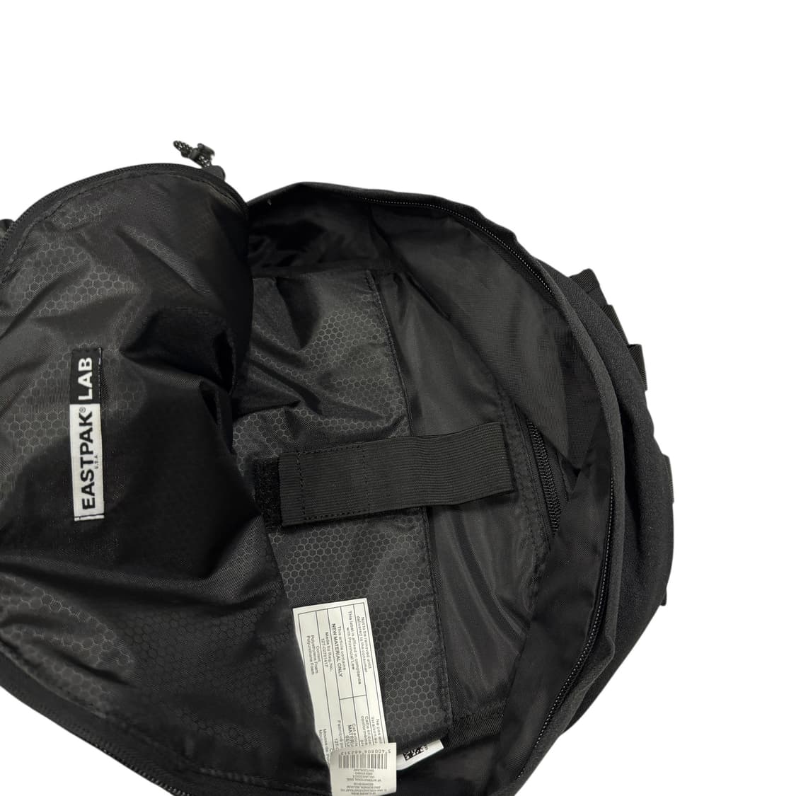이스트팩 LAB 페디드 러기지 포켓 백팩 가방 블랙 상품이미지5